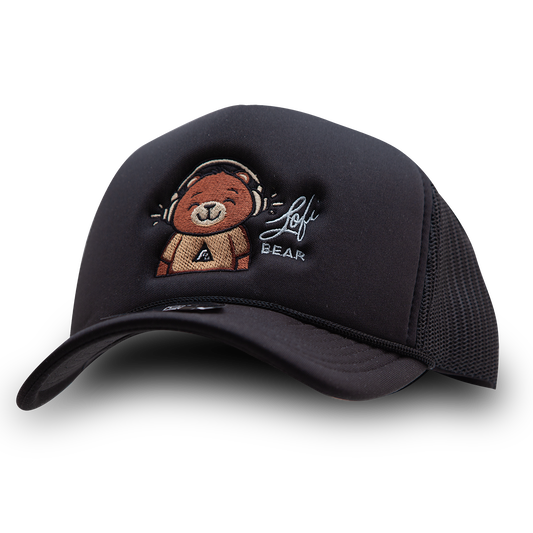 Good Vibes Bear Snap Trucker